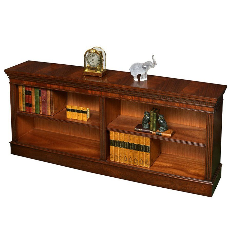 Furniture * | Scully & Scully Mahogany 6 Low Bookcase