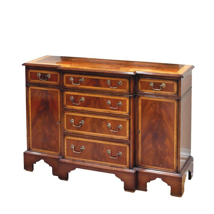 Furniture * | Scully & Scully Breakfront Sideboard Mahogany Satinwood