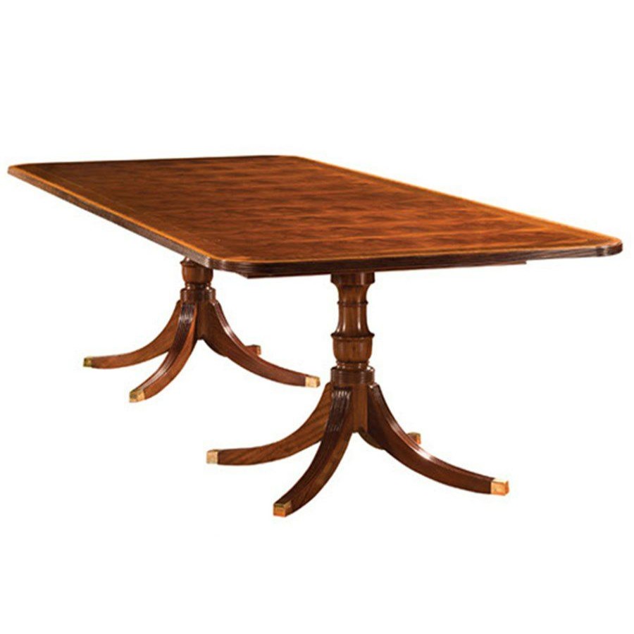 Tables * | Scully & Scully Mahogany Rectangular Dining Table