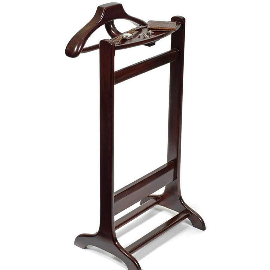 Furniture * | Scully & Scully Mahogany Oxford Valet Stand