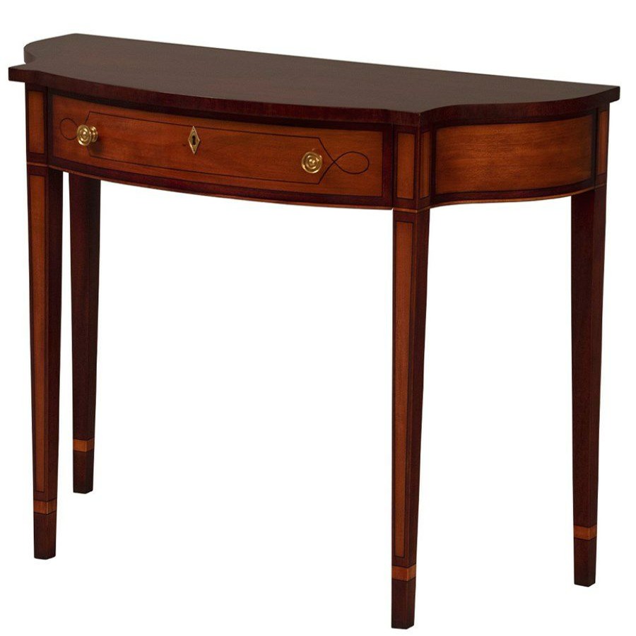 Tables * | Scully & Scully Sheraton Mahogany Console Table