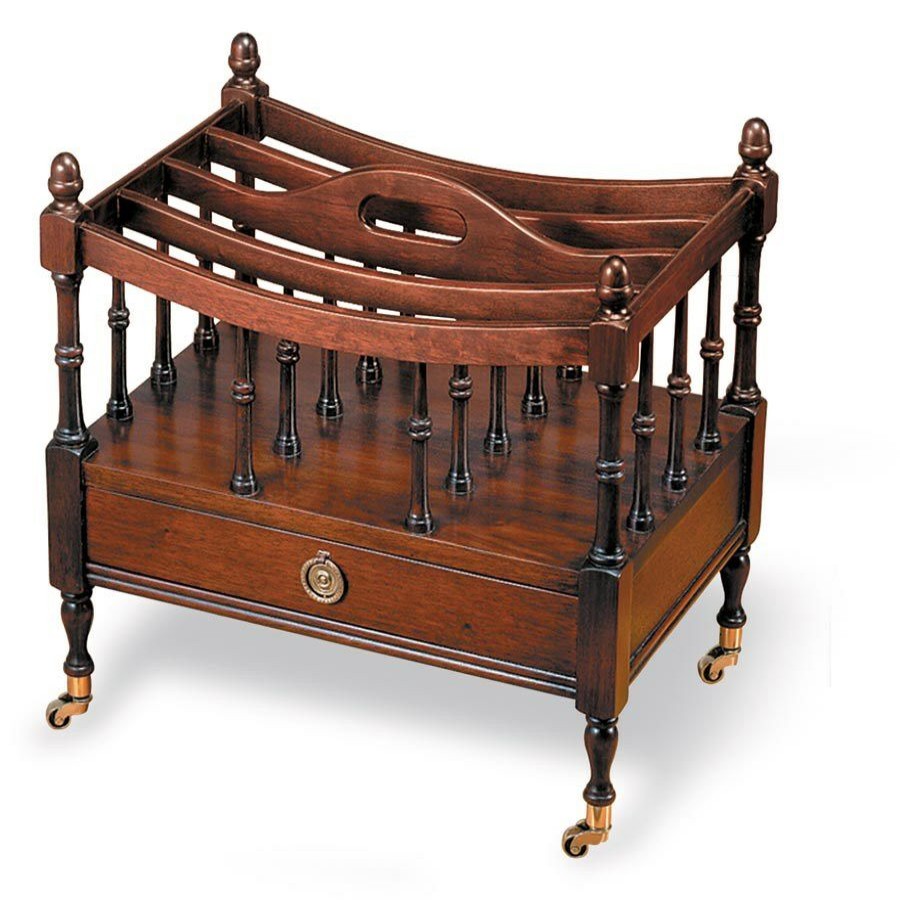 Furniture * | Scully & Scully Mahogany Canterbury Rack