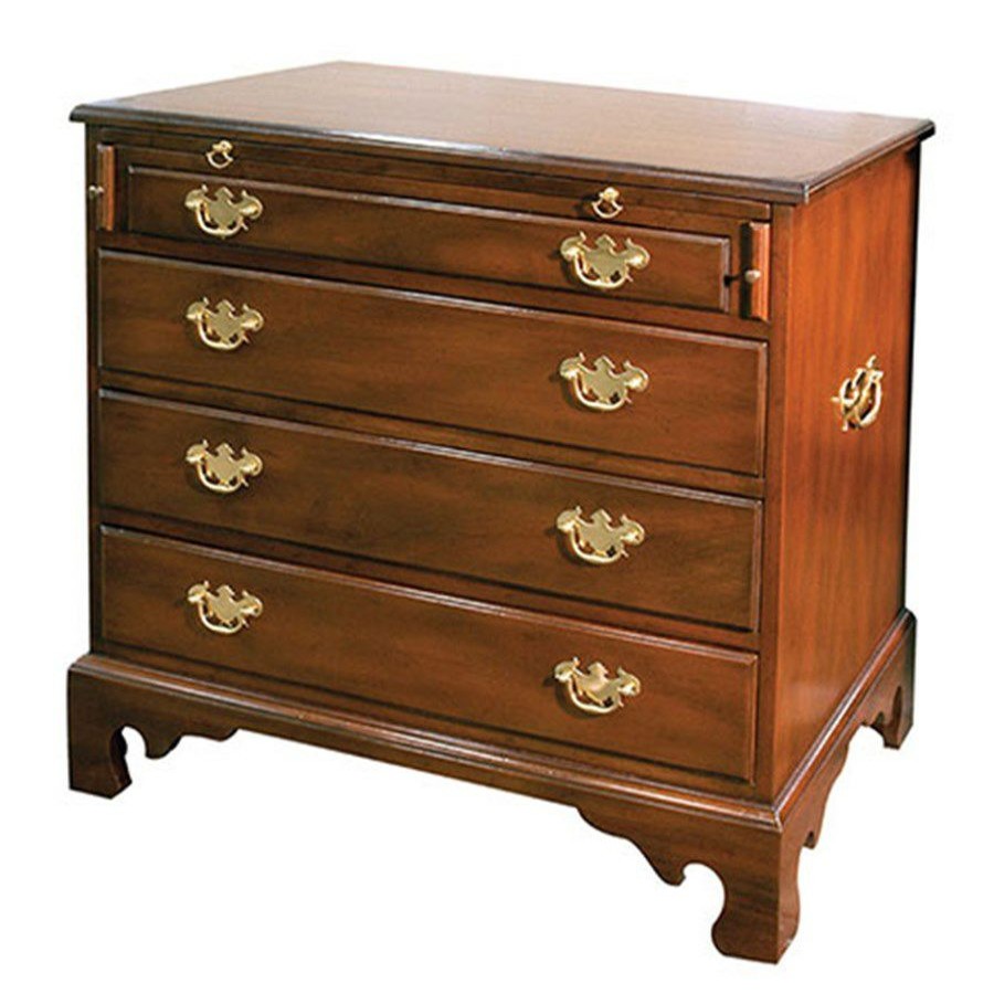 Furniture * | Scully & Scully Mahogany Presidential Bachelor'S Chest