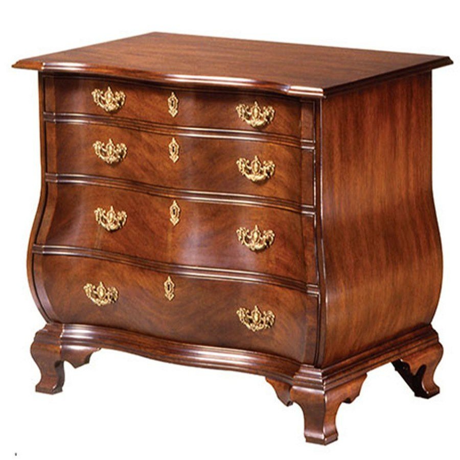 Furniture * | Scully & Scully Mahogany Bombe Chest