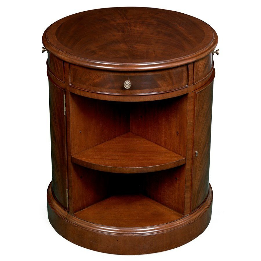 Tables * | Scully & Scully Drum End Table