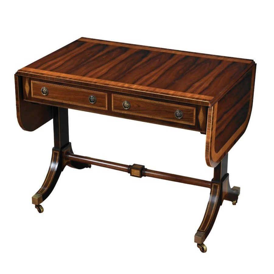 Tables * | Scully & Scully Rosewood Sofa Table