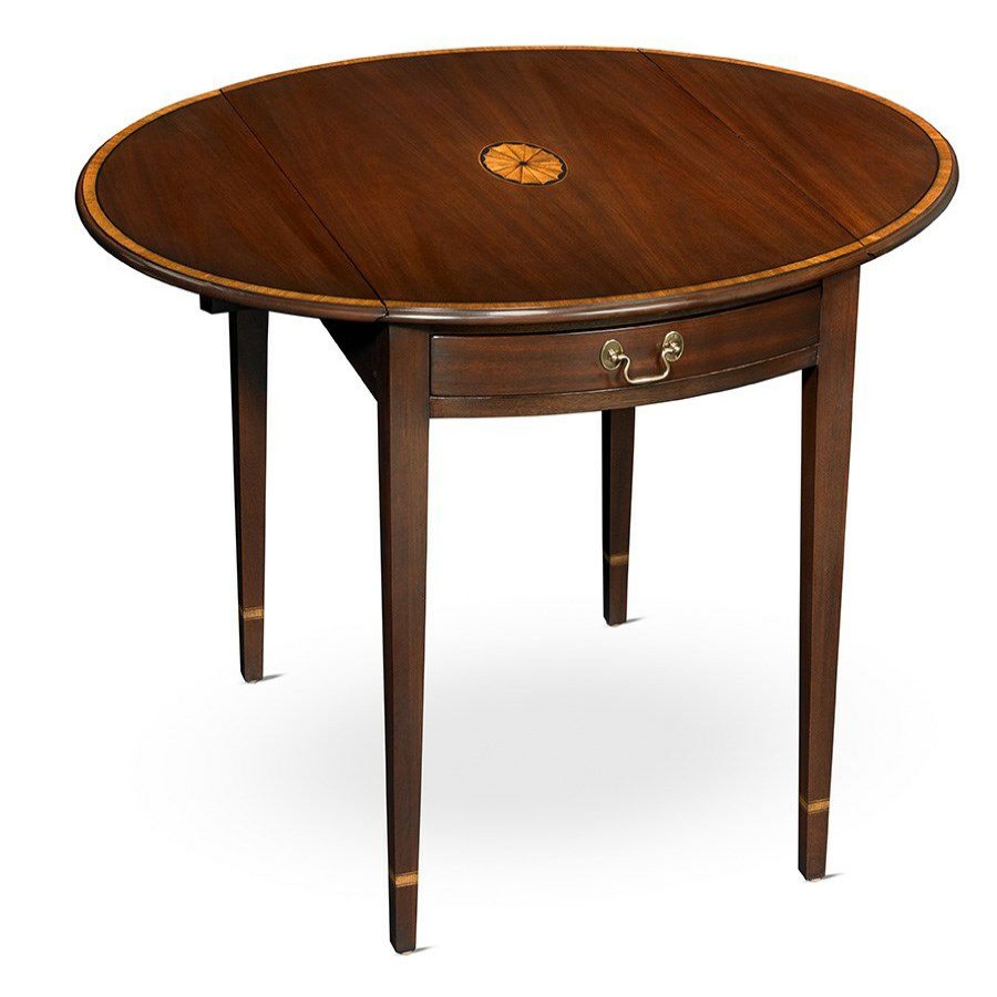 Tables * | Scully & Scully Dropleaf Mahogany Pembroke Table