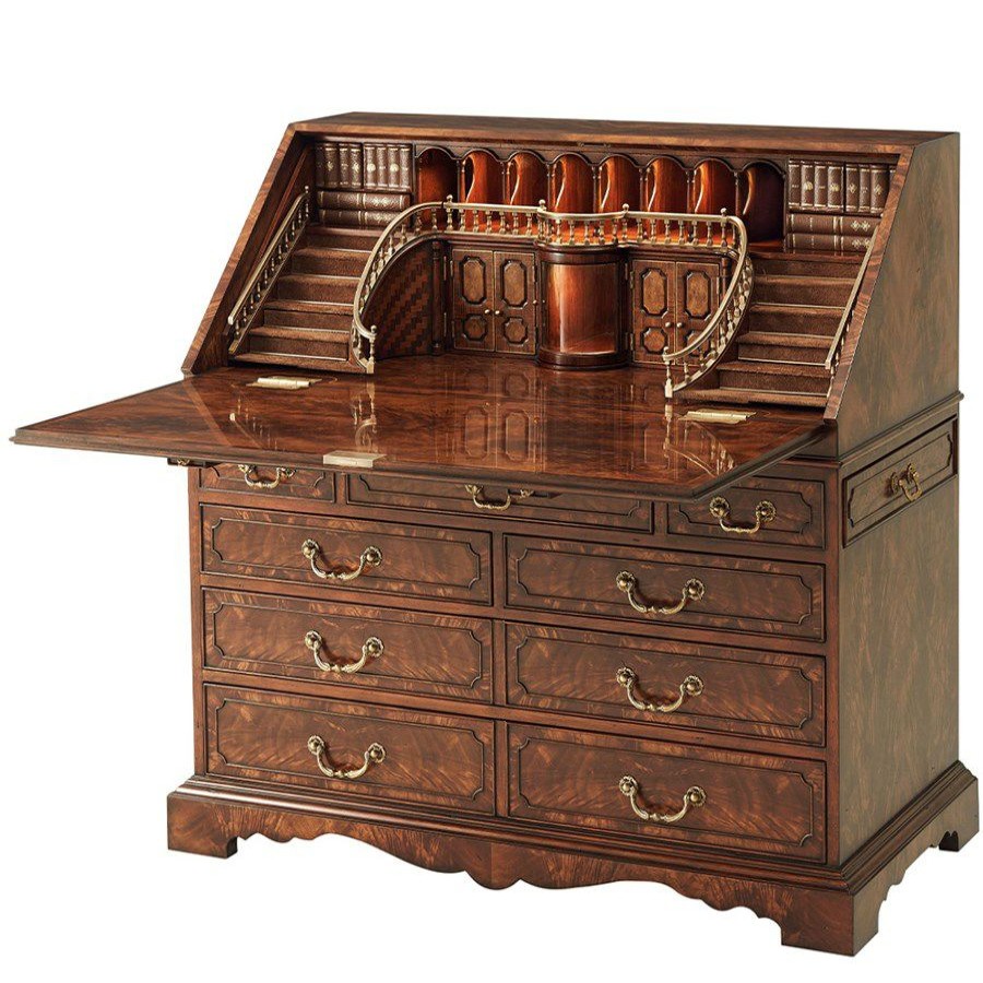 Furniture * | Scully & Scully Grand Staircase Mahogany Bureau