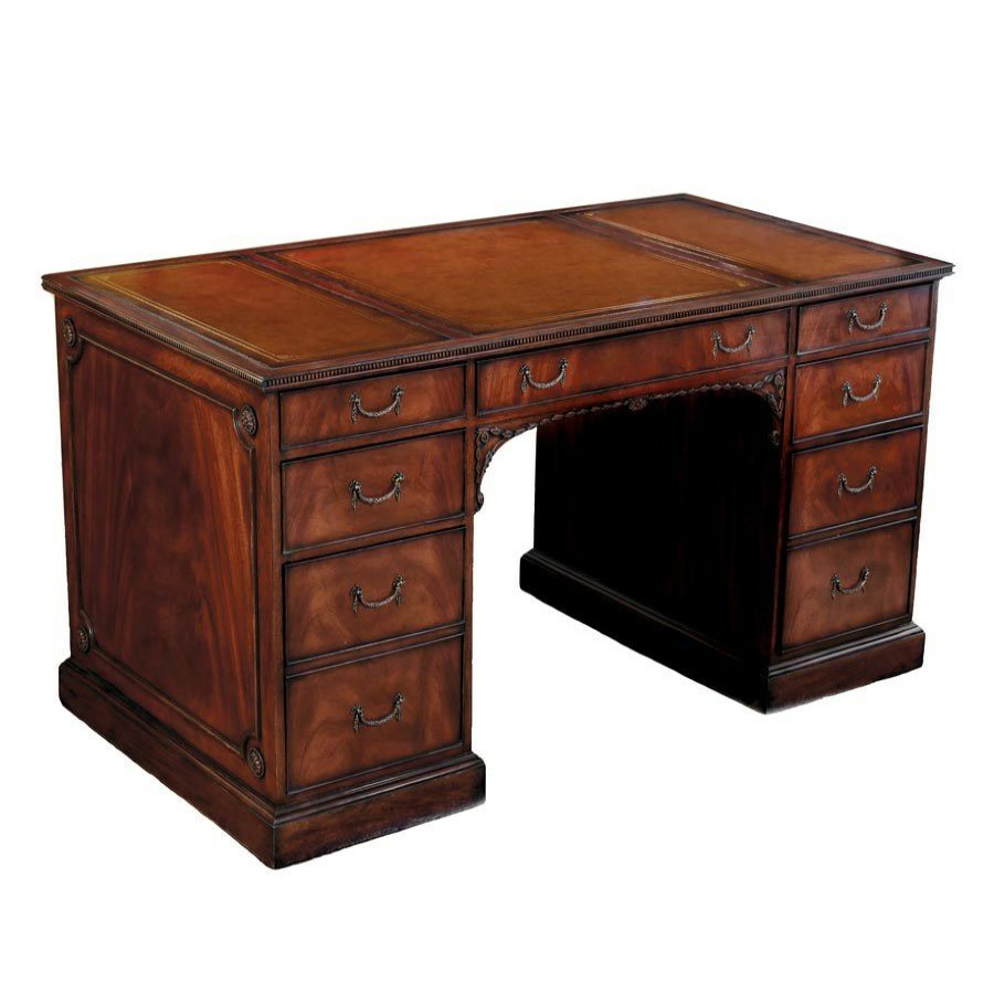 Furniture * | Scully & Scully Mahogany Ladies Desk