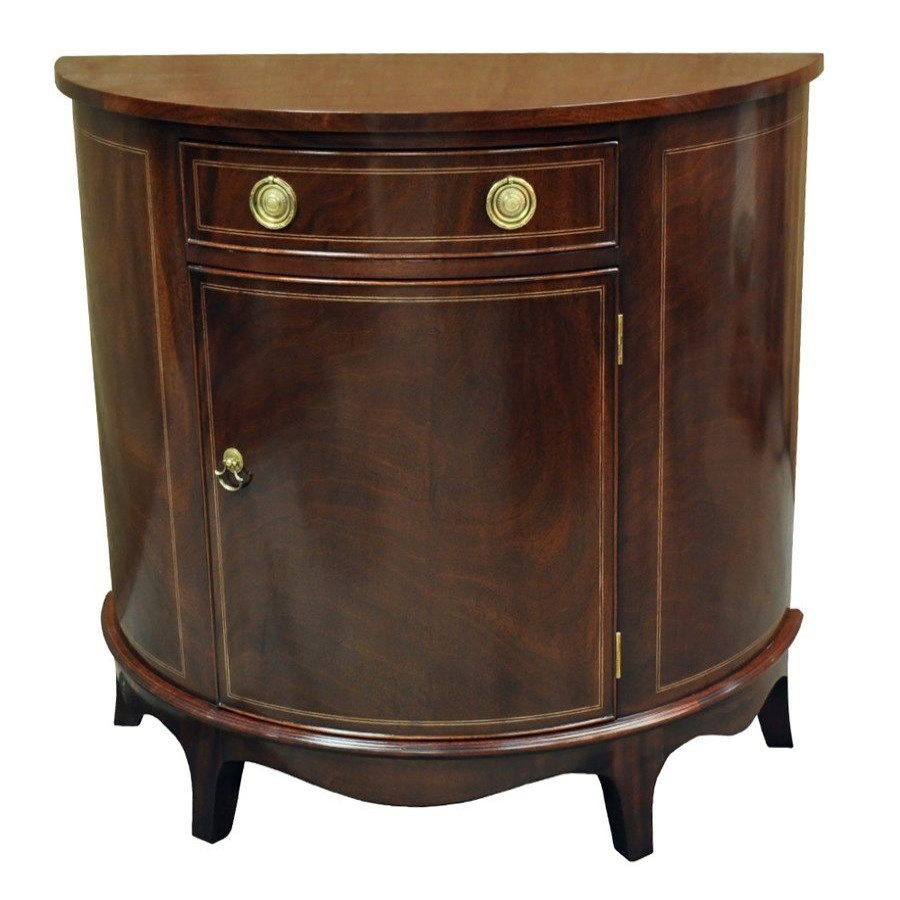 Furniture * | Scully & Scully Mahogany Presidential Hepplewhite Commode