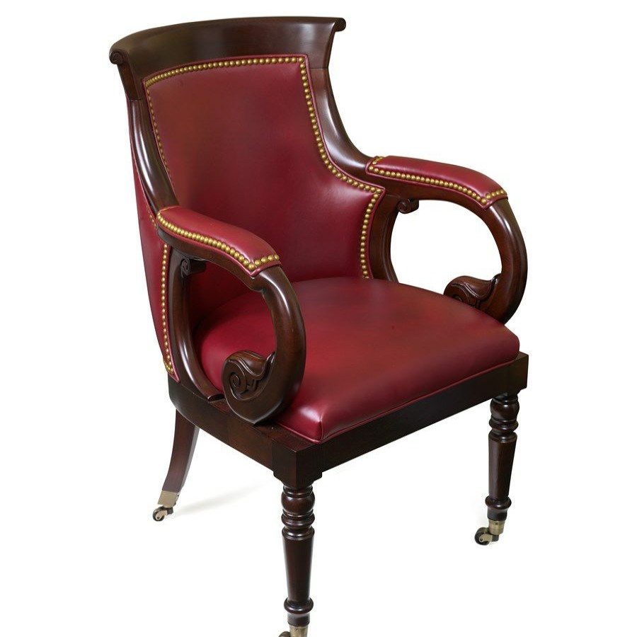 Furniture * | Scully & Scully Jockey Club Chair