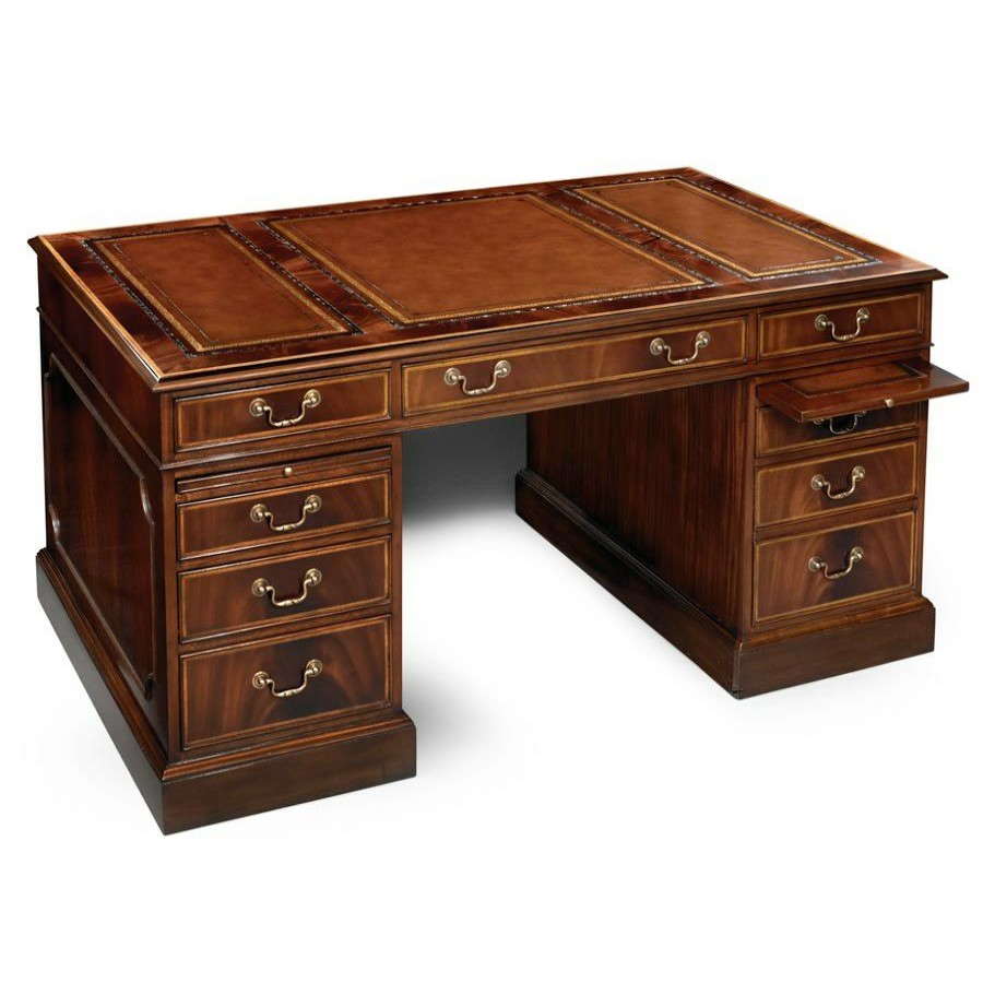 Furniture * | Scully & Scully Mahogany Writing Desk