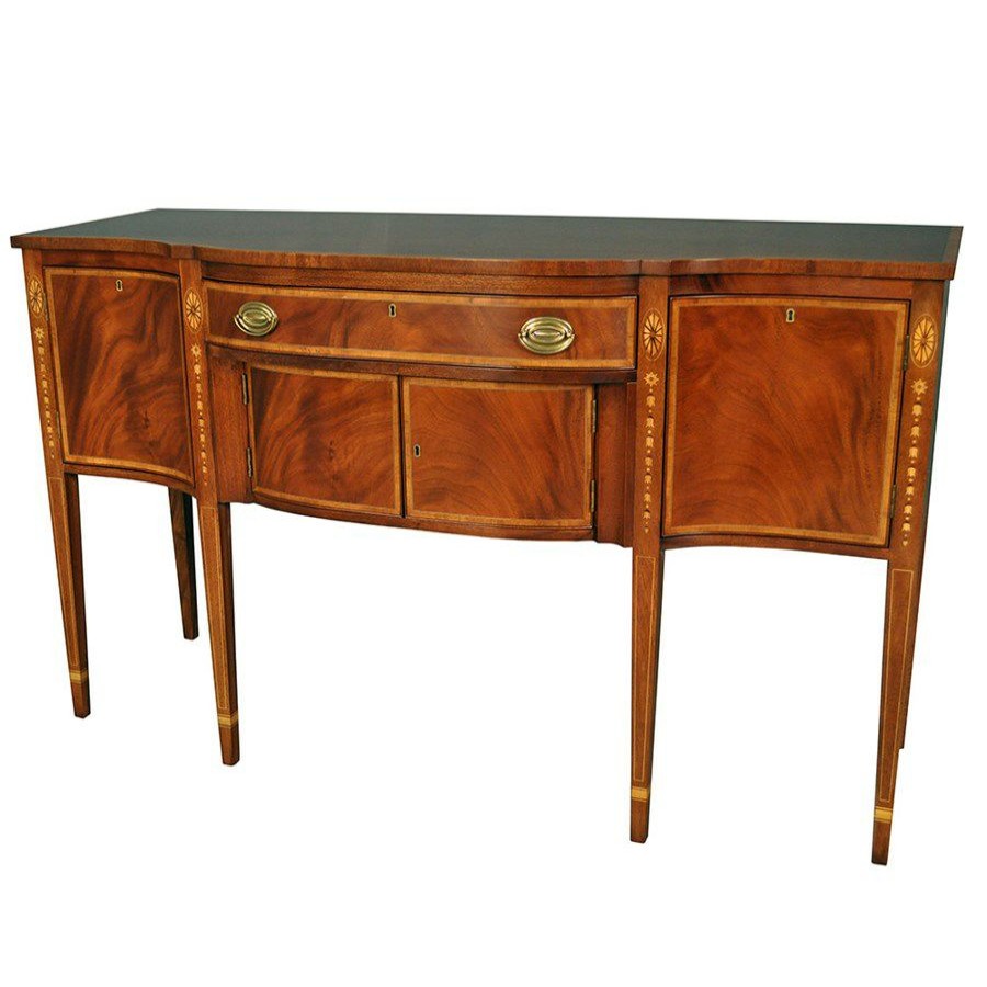 Furniture * | Scully & Scully Mahogany Sheraton Sideboard