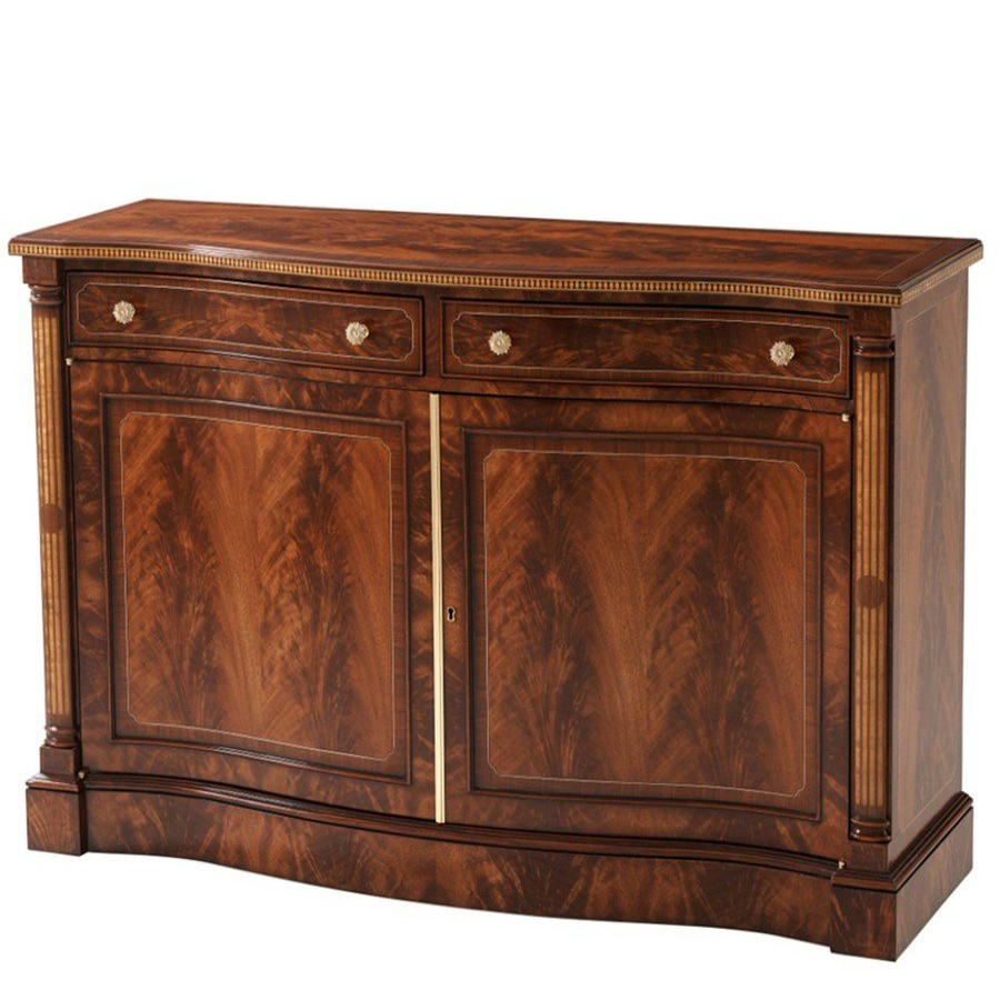 Furniture * | Scully & Scully Mahogany Tristam Cabinet