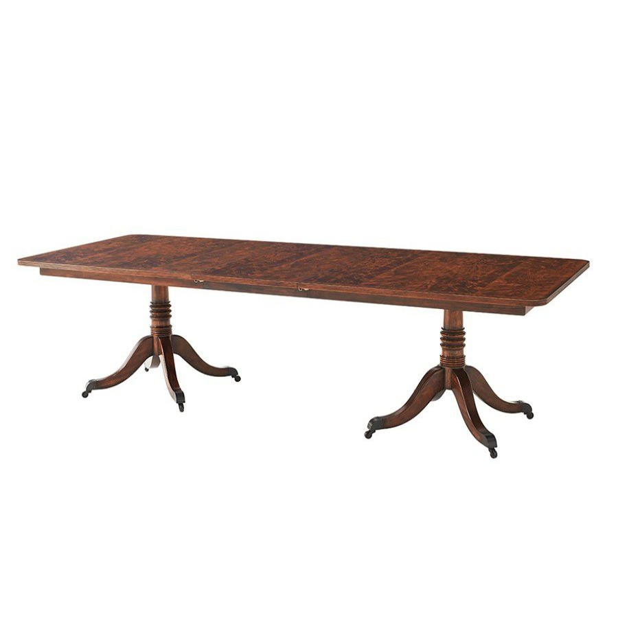 Tables * | Scully & Scully Regent'S Mahogany Dining Table