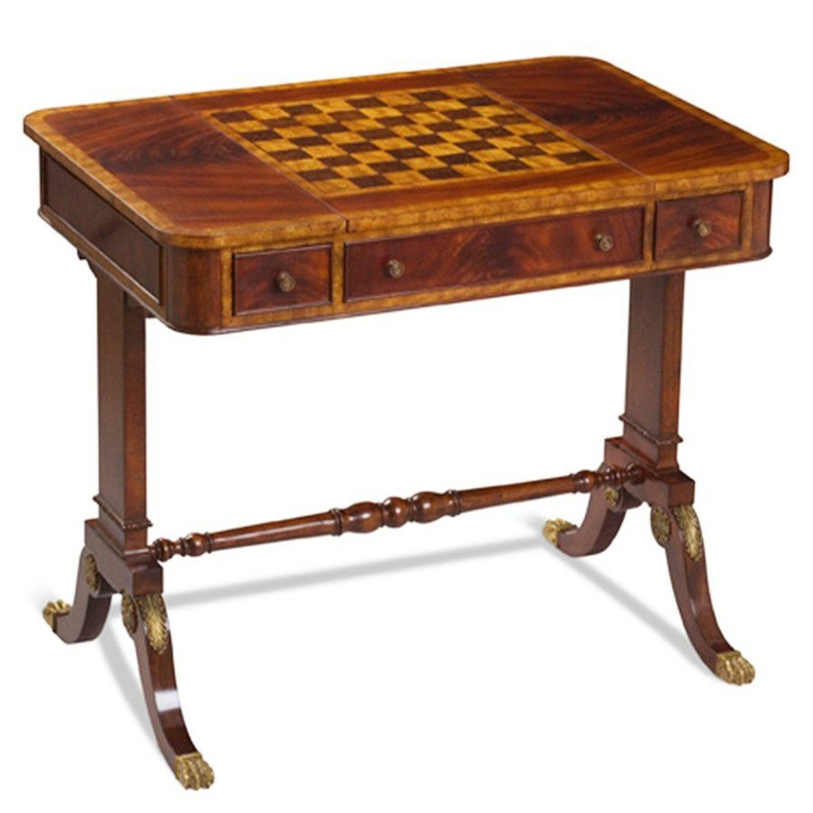 Tables * | Scully & Scully Mahogany Game Table