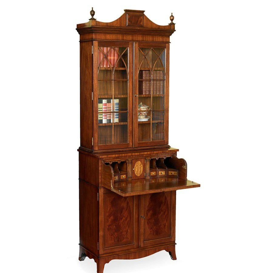 Furniture * | Scully & Scully Secretaire Bookcase