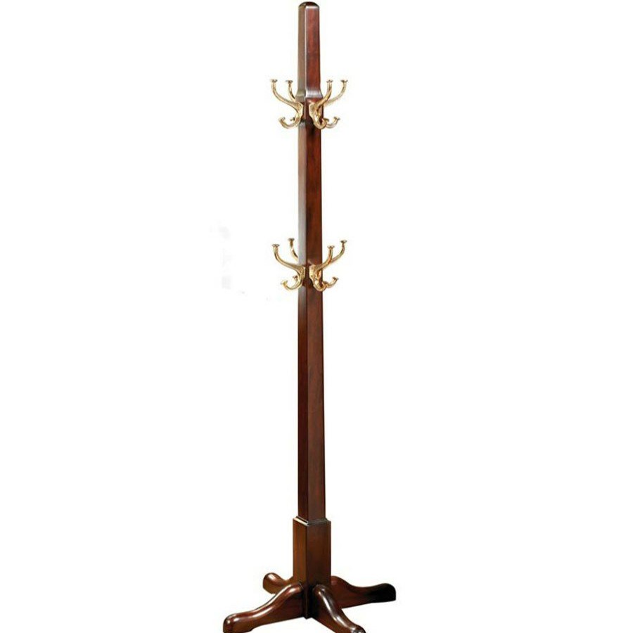 Furniture * | Scully & Scully Mahogany Coat Rack