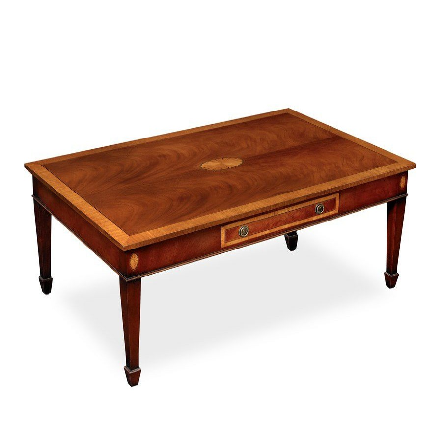 Tables * | Scully & Scully Mahogany Coffee Table