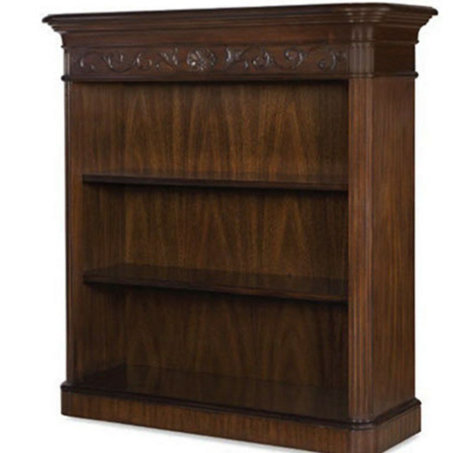 Furniture * | Scully & Scully Mahogany Executive Bookcase