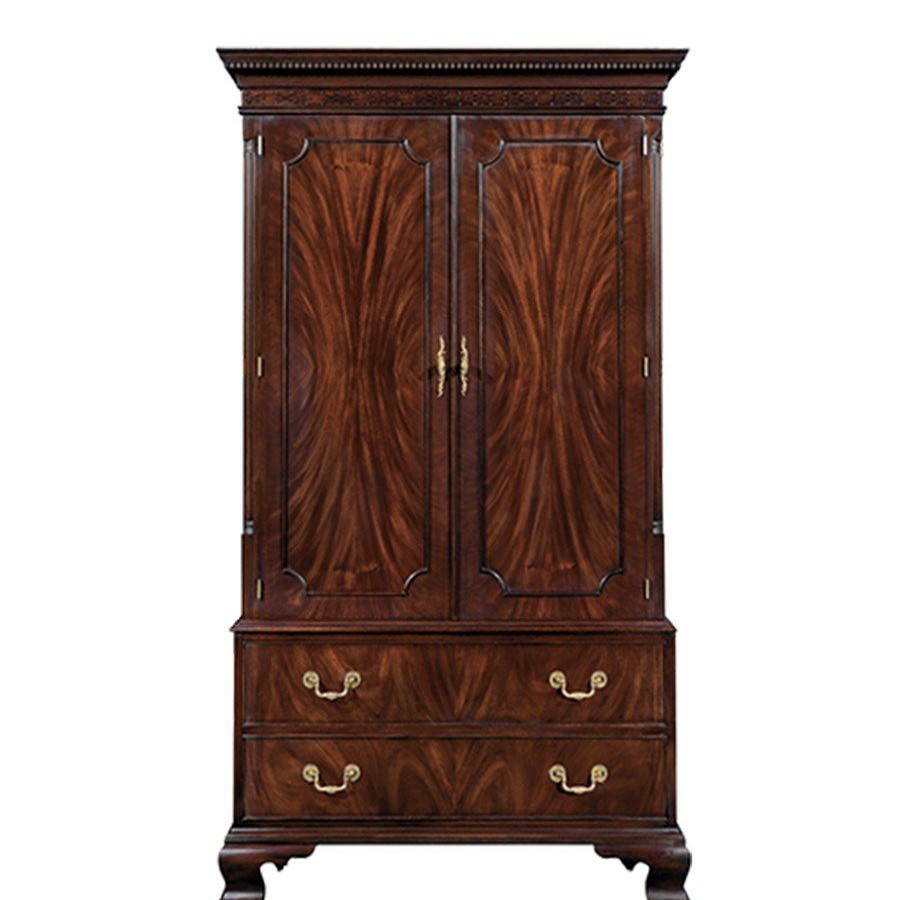 Furniture * | Scully & Scully Mahogany Armoire