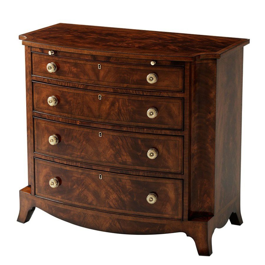 Furniture * | Scully & Scully Ibthorpe Mahogany Nightstand