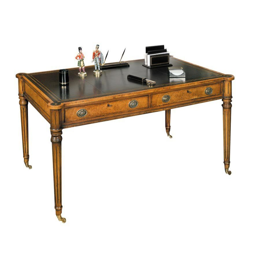 Furniture * | Scully & Scully Gillows Writing Table Myrtle & Black