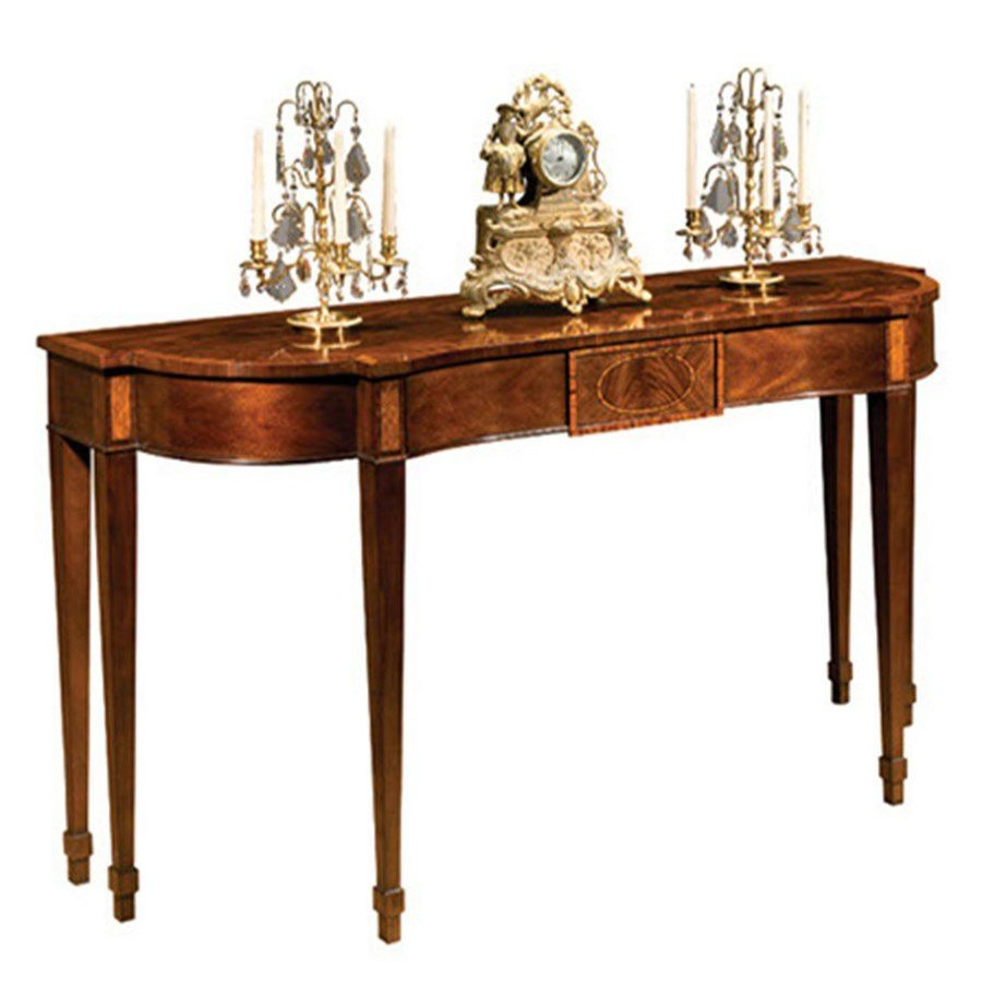 Tables * | Scully & Scully Hepplewhite Mahogany Console Table