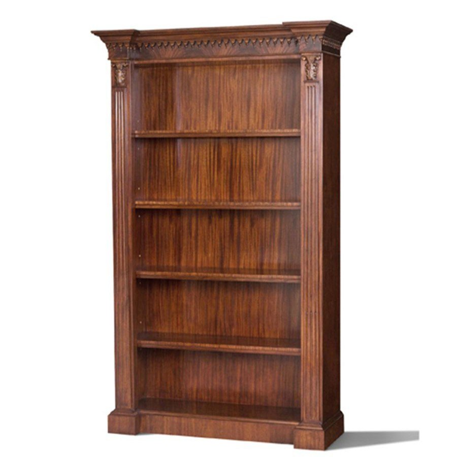 Furniture * | Scully & Scully Mahogany Tall Bookcase