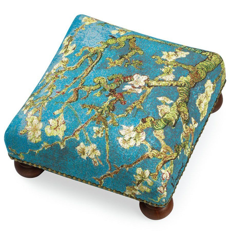 Furniture * | Scully & Scully Artisan Tapestry Footstools