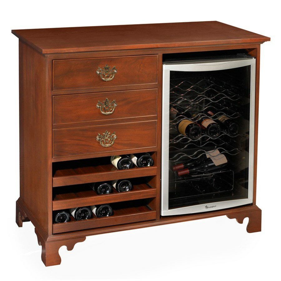 Furniture * | Scully & Scully Mahogany Wine Server