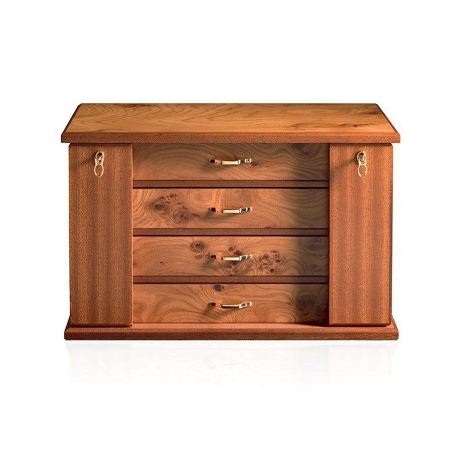 Furniture * | Scully & Scully Briarwood Dresser Top Jewelry Chest