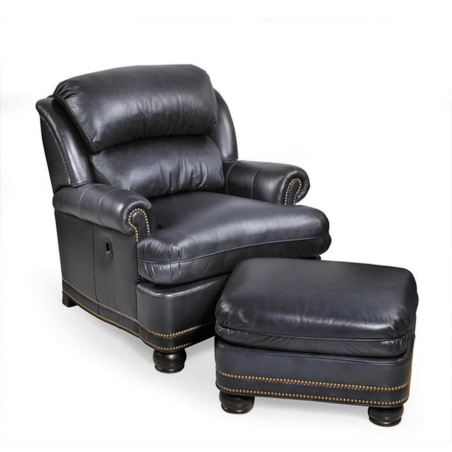 Furniture * | Scully & Scully Trafalgar Tilt-Back Chair & Ottoman