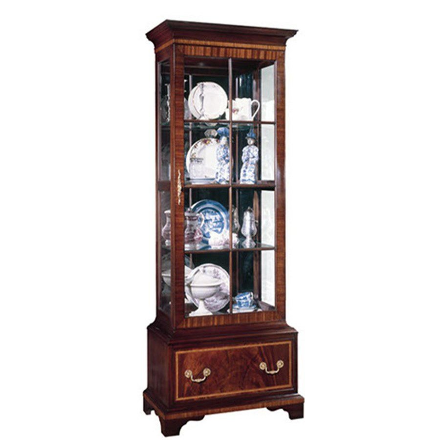 Furniture * | Scully & Scully Handmade Mahogany Display Cabinet