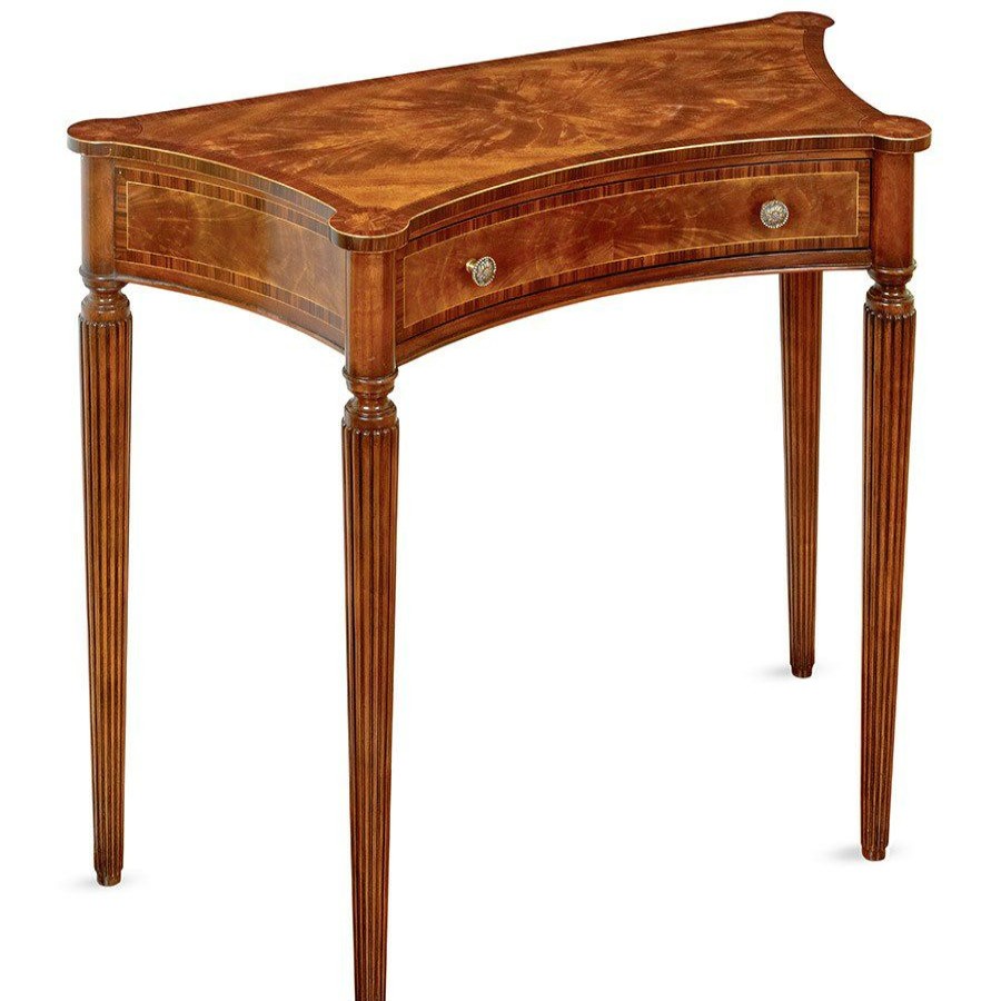 Tables * | Scully & Scully Mahogany And Rosewood Console Table