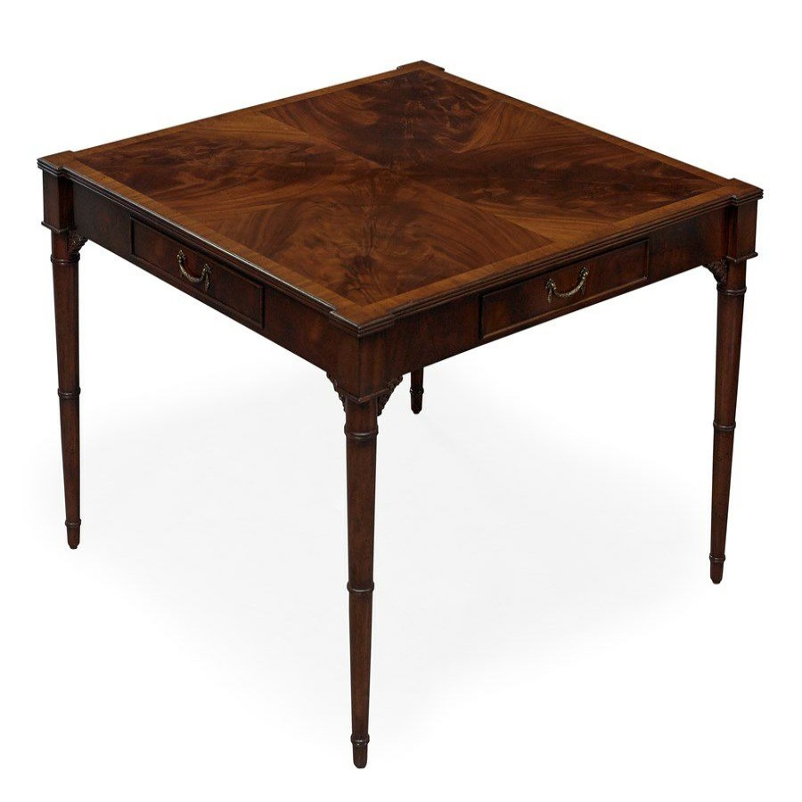 Tables * | Scully & Scully Mahogany Card Table