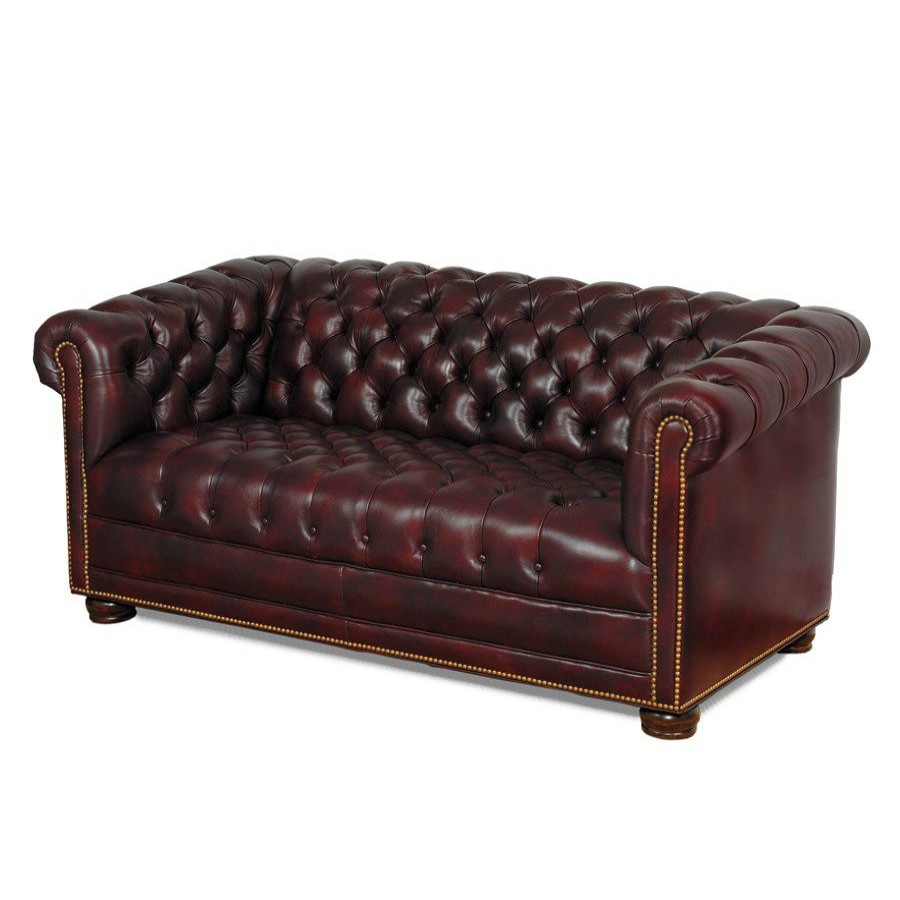 Furniture * | Scully & Scully Chesterfield Loveseats