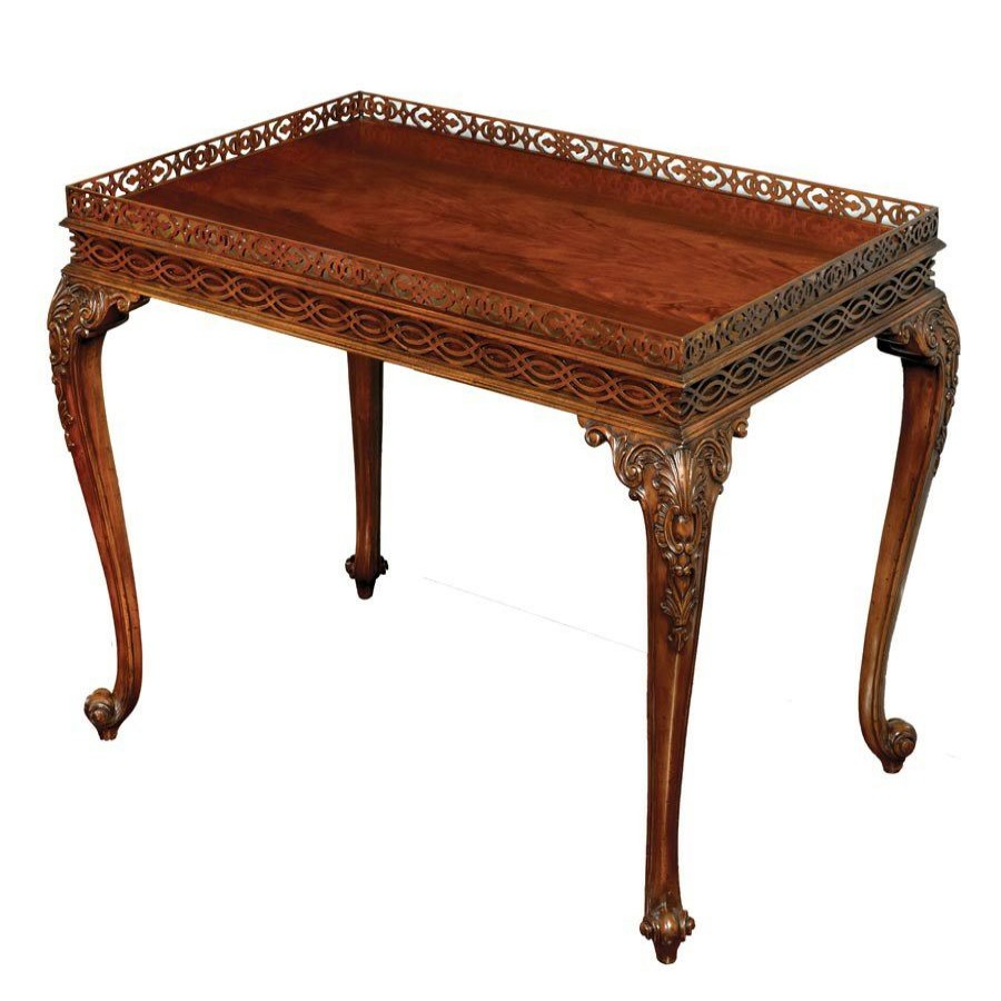 Tables * | Scully & Scully Mahogany Tea Table