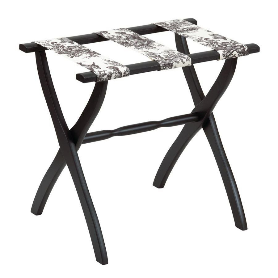 Furniture * | Scully & Scully Toile Luggage Rack