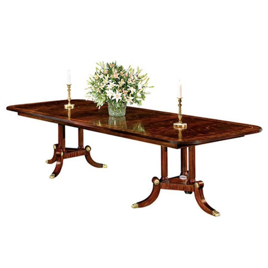 Tables * | Scully & Scully Rectangular Sweeps Dining Table