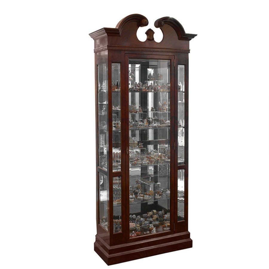 Furniture * | Scully & Scully Oxford Mahogany Display Cabinet