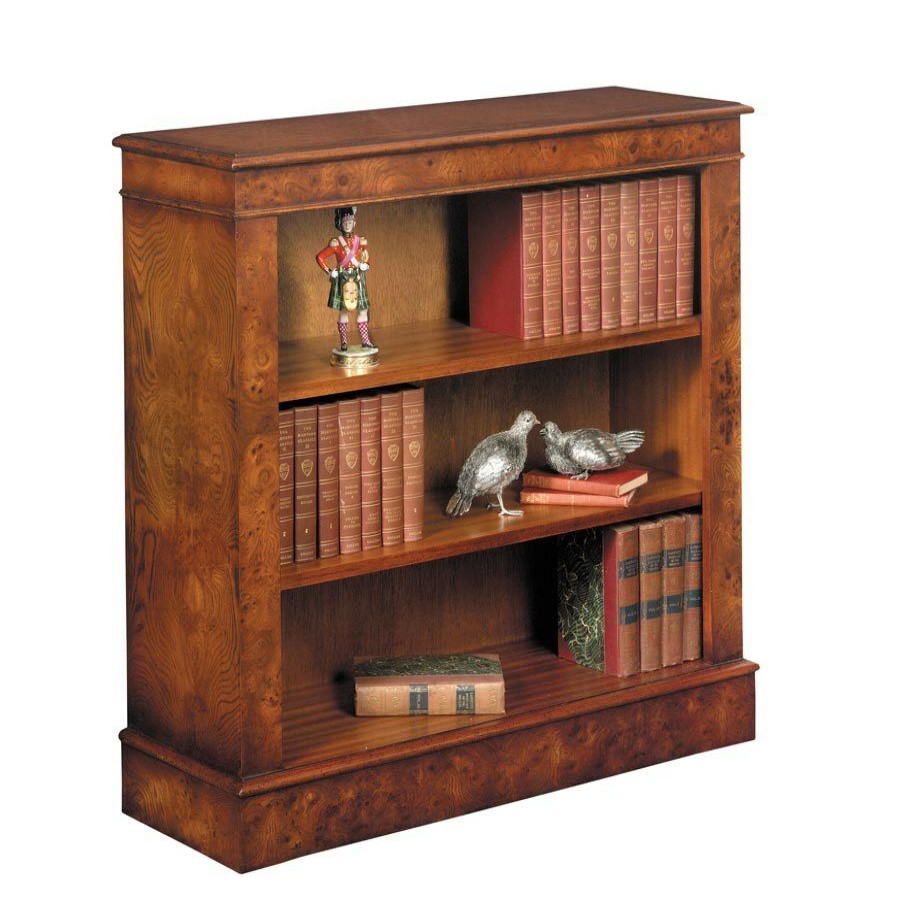 Furniture * | Scully & Scully Open Burr Elm Bookcases